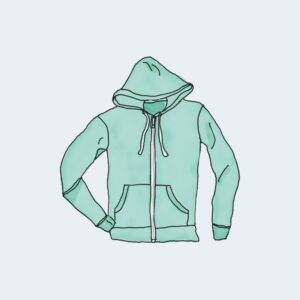 Bluza z zamkiem